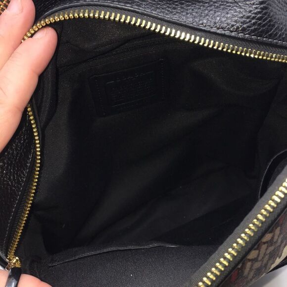 Coach Court Backpack With Brushed Plaid Print CN763 - Picture 12 of 17